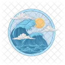 Ola Mar Agua Icon