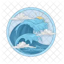 Ola Mar Agua Icon