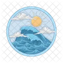 Ola Mar Agua Icon