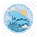 Ola Mar Agua Icon