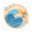 Ola Mar Agua Icon