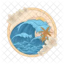 Ola Mar Agua Icon