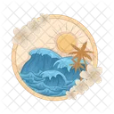 Ola Mar Agua Icon