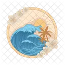 Ola Mar Agua Icon