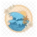 Ola Mar Agua Icon