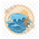 Ola Mar Agua Icon