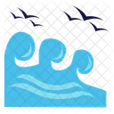 Ola Mar Agua Icon