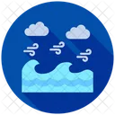 Ola del océano  Icono