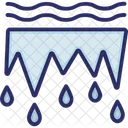 Agua Gotas Hielo Icon