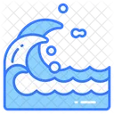 Olas Del Oceano Oceano Olas Icon