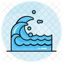 Olas Del Oceano Oceano Olas Icon