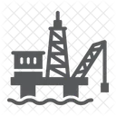 Ölbohrturm  Symbol