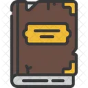 Old Book Torn Icon