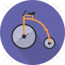 Old Bicycle Vehicle Icon