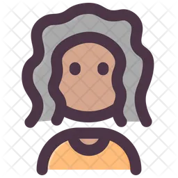 Old African Woman  Icon
