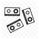Old cassette tapes  Icon
