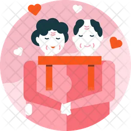 Old couple  Icon