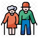 Old Couple  Icon