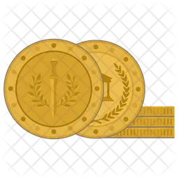 Old Gold Coin  Icon