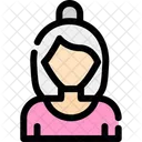 Old Woman Elderly Icon