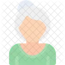 Old Woman Elderly Icon