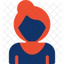 Old Woman Elderly Icon