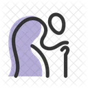 Human Old Elder Icon