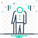 Old Elderly Aging Icon