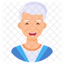 Old Old Man Senior Citizen Icon