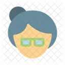 Old Lady Woman Icon