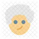 Old Woman Grandma Icon