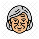 Old Woman Avatar Icon