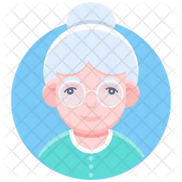 Old Lady  Icon