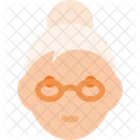 Lady Old Woman Icon