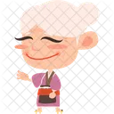Old Lady Icon