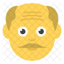 Old Man Emoji Icon