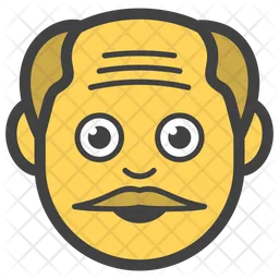 Old Man Emoji Icon