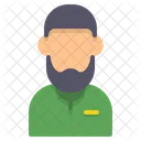 Old Man Muslim Avatar Icon