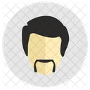 Old Style Man Look Face Avatar Icon