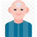 Old Man Elderly Icon