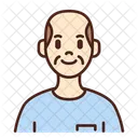 Old Man Grandfather Senior Icon