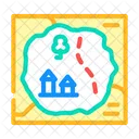 Old Map  Icon