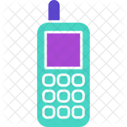Old Mobile Phone  Icon