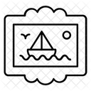 Old Painting Frame Icon