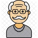Old People People Man Icon