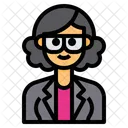 Avatar Business Female Icon