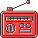 오래된 라디오  아이콘