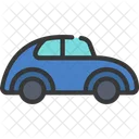 Old Rounded Car  Icon