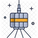 Old Satellite Satellite Receiver Icon