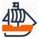 Old Ship Europe Western Europe Icon